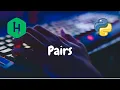 170 - Pairs Search Hackerrank Solution Python