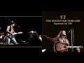 Lagu U2 - The Joshua Tree Tour - THE BOSTON SOUNDBOARD (1987/09/18)