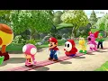 Mario Party Jamboree, Ski-Daddle, Two-Axis Taxi, Tricky Turntable, Coin Corral, Fast Fishing