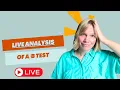 Let s do some LIVE test Analysis with Bayesian Statistics CRO Experimentation