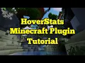 HoverStats Minecraft Plugin Tutorial Minecraft Chat Plugin