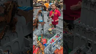 Huge LEGO Castle by Adam and Simone Williams #lego #castle