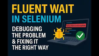 Fluent Wait in Selenium Debugging the Problem Fixing It the Right Way