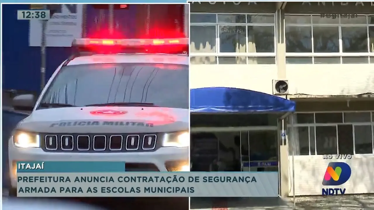 Escolas de Itajaí contarão com segurança armada após ataques a creche de Blumenau