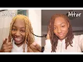 I DYED MY DREADS HONEY BROWN