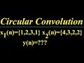 Circular Convolution using Time domain Example 2