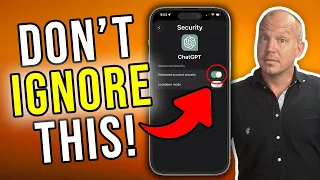 DON T use ChatGPT without this security setting