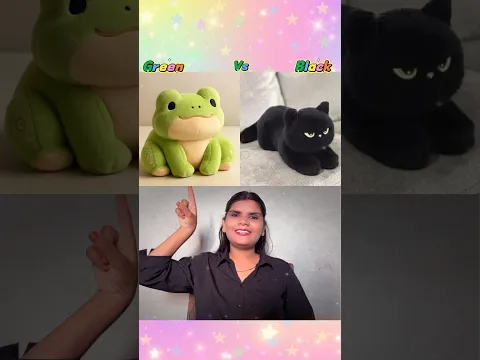 Green 💚 VS Black 🖤 Miss-SiyaVlogs #funny #short