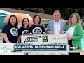 Nodaway Valley Loan Bank of Des Moines give triple-digit grant to Savannah Aquatic Center