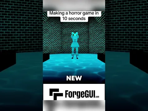 How to Make a Roblox Game in Minutes | ForgeGUI Roblox #forgeguipartner  #robloxdev #roblox