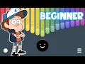 Download Lagu Gravity Falls - Opening Theme | Kalimba Cute Tutorial | BEGINNER Keylimba Easy