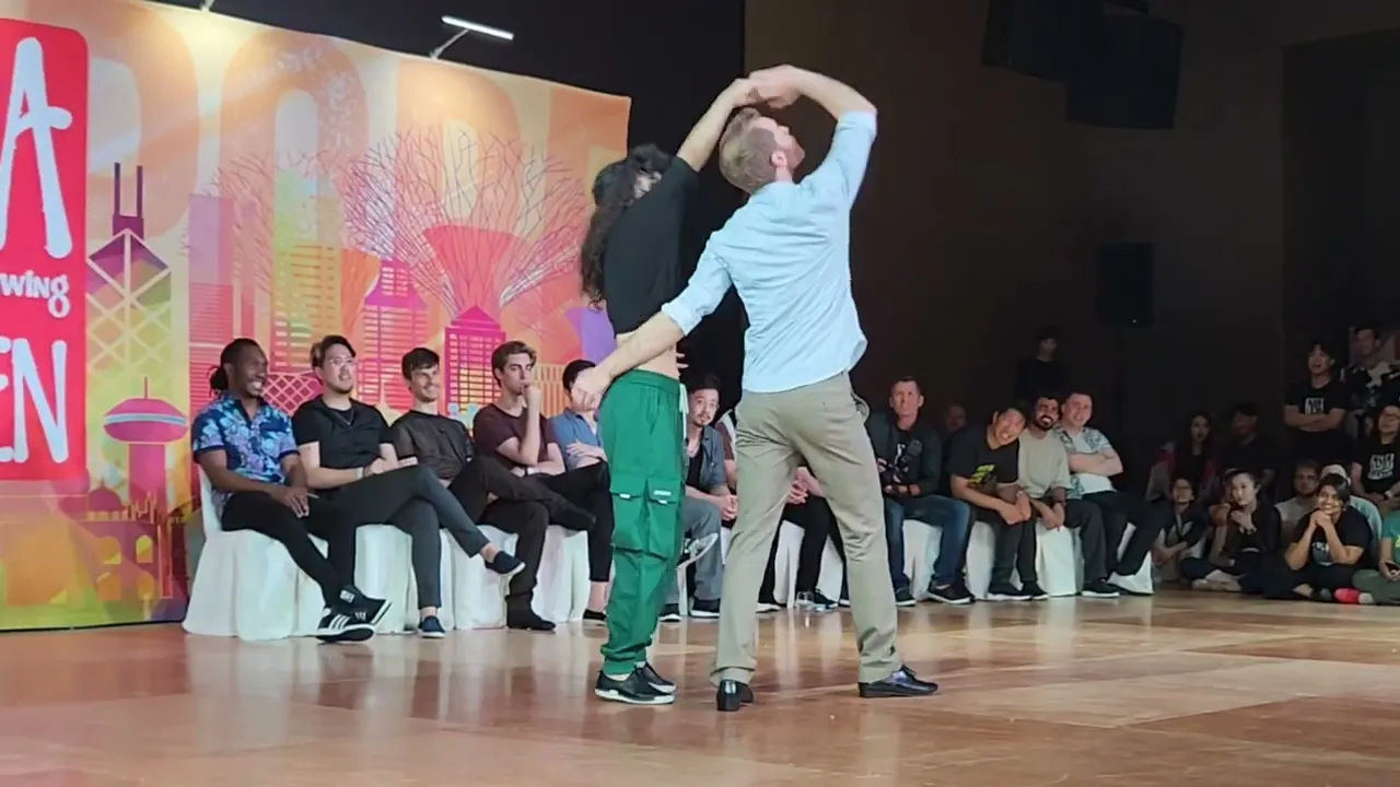 "Slow Fade"Kevin Kane&Raushaniya Maksudova-3rd place AllStar-Champions J&J Finals Asia WCS Open 2024