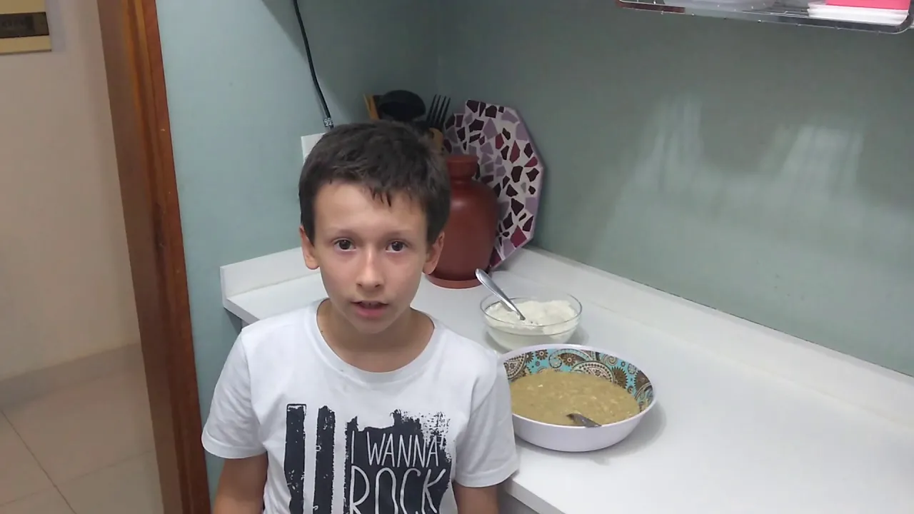 COOKIE DE AVEIA, BANANA E MAÇÃ