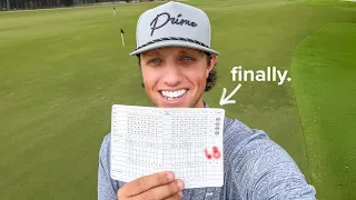 My Lowest Round of the Year.
