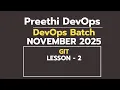DAY 2 DEVOPS BATCH NOVEMBER 2025 GIT - 2