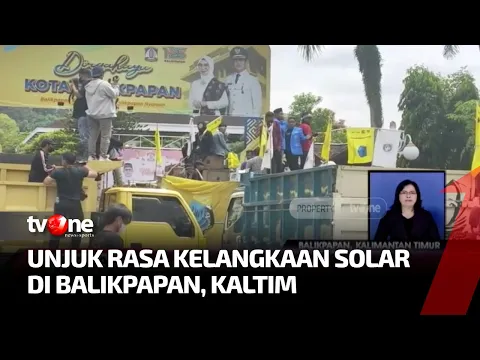 Sopir Truk dan Mahasiswa Gelar Unjuk Rasa di Balikpapan