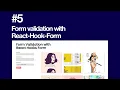 Form Validation with React Hook Form Adding the Post