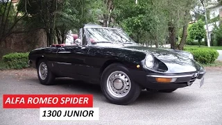 Garagem do Bellote TV: Alfa Romeo Spider 1300 Junior