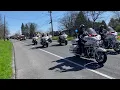 Funeral procession for Lt Michael Hoosock