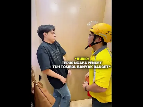 Pria ini kena omelan abang kurir 🤣