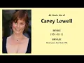 Carey Lowell Movies list Carey Lowell Filmography of Carey Lowell