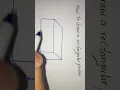 How to draw a rectangular prism Rectangular Prism