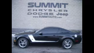 2007 USED FORD MUSTANG ROUSH 427R 427 R DELUXE WALK AROUND REVIEW SOLD 9237A www SUMMITAUTO com