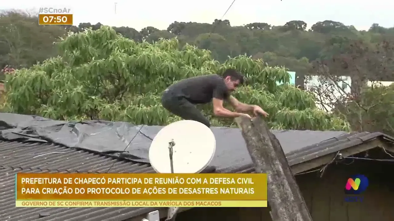 Prefeitura de Chapecó e Defesa Civil definem protocolos de ações no caso de desastres naturais