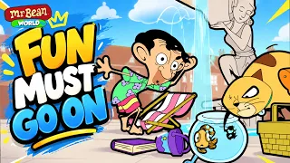 Adventures of Mr Bean, Scrapper and The Fish! | 4K | FULL COMPILATION | Mr Bean World