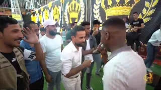 الفنان صخر الجازي وعمار ابو غليون أفراح ال الخطيب شوط دبكه مع شباب البقعه 