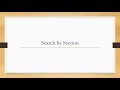 4 Using Class Search