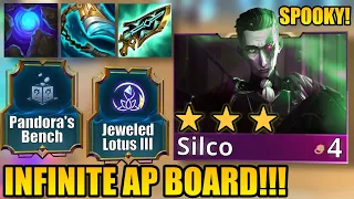 *SPOOKY* 8 SORCERER SILCO 3-STAR MELTS BOARDS IN SECONDS!!! | Teamfight Tactics Set 9.5 Ranked
