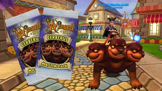 Wizard101 NEW HALLOWEEN PACK - Cerberus Master Pack Opening