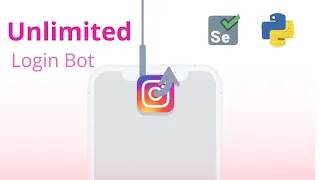 Unlimited Login Instabot with selenium in python Part 1