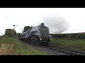Download Lagu 60007 Sir Nigel Gresley BATTLES STORM AMY! - Mid Hants Railway Autumn Steam Gala 2025