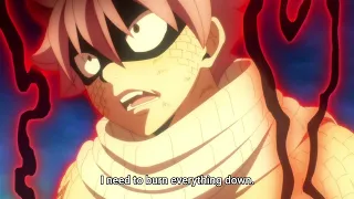 fairy tail 100 years quest dragon force natsu vs mercphobia