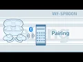 WF-SP800N How to perform device registration pairing for the first time
