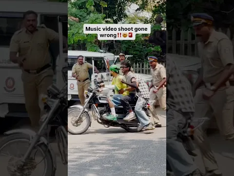 Track too hard even the cops pulled up 🚔🚨😂 #EnthaPaadu 🎺Out Now !