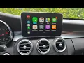 Lagu CarPlay and AndroidAuto in Mercedes C-Class GLC-Class 2015-2018 W205 X253 C253