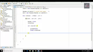 Java program to count prime numbers in a range Java Tutorials tebcode