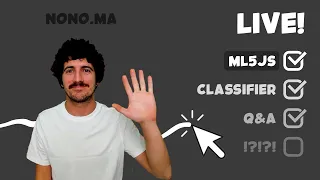 Live 61 Intro to ml5js Friendly Machine Learning for the Web