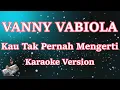 Download Lagu VANNY VABIOLA - KAU TAK PERNAH MENGERTI (KARAOKE LIRIK) HD