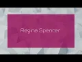 Download Lagu Regina Spencer - appearance