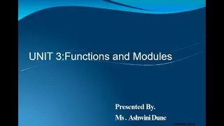 PPS - Unit 3