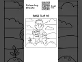 Johnny Appleseed Coloring Book - Planting Seeds PDF