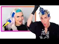 Download Lagu Hairdresser Reacts To People Coloring Their Hair Blue While Coloring My Hair Blue!