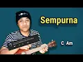 Download Lagu Sempurna - Andra \u0026 The Backbone tutorial ukulele