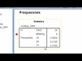 013 Calculating Percentiles in SPSS