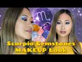 Scorpio Birthstones Makeup Look November Zodiac Stones