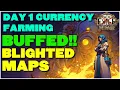 POE 3 28 Blighted Maps Are Buffed How To Farm Day 1 Blighted Maps No Gear Required Any Build